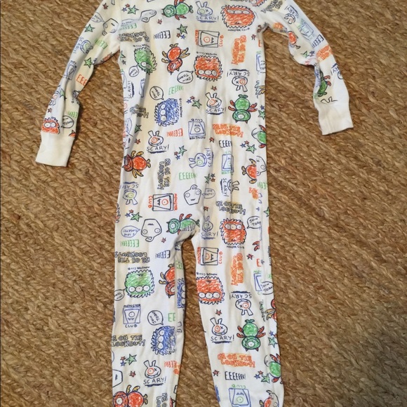 Unisex Monster Onesie Sleeper - Picture 4 of 4